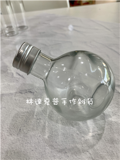 05遙望瓶180ml鋁蓋玻璃瓶 ～浮游花
