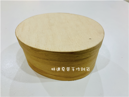 B41411-2-2圓形木片盒（11.5*9*5cm)