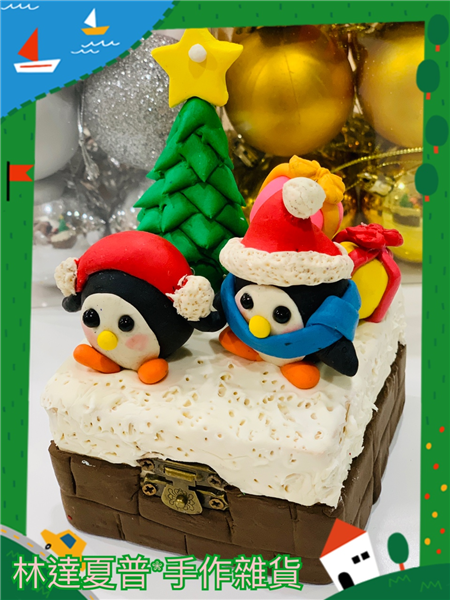XMS13聖誕企鵝收納盒