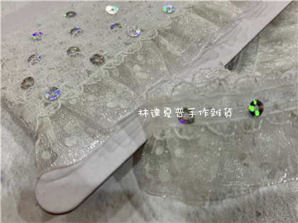BH7056-08-3 雷絲亮片款～白2Ｙ