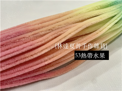 漸層色毛根 53熱帶水果