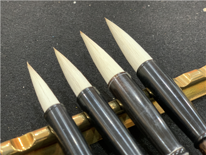 學生進階兼毫毛筆～大觀四號 筆鋒：3.5公分(小楷）