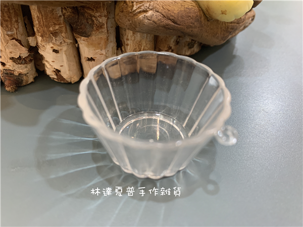 BK7516A04袖珍迷你杯(瑪芬杯）黏土吊飾3c*3.