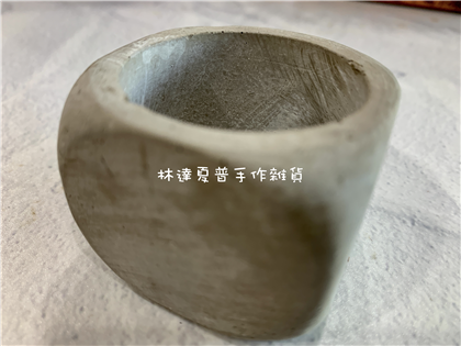 111010321012水泥盆 長5寬5高4cm
