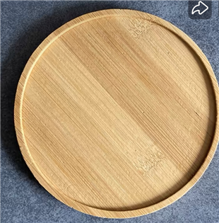 大圓形 竹製底胚 直徑15.5CM