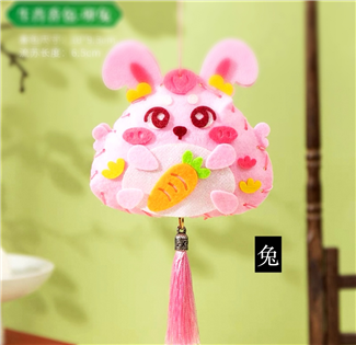 端午節生肖香包材料包-兔