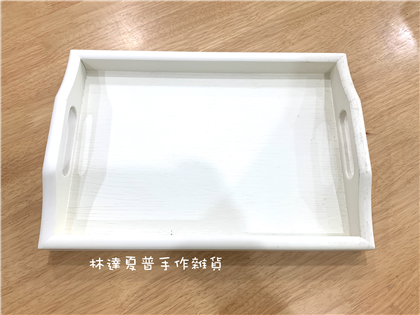 白色托盤 長35寬24高4公分 （工廠已斷貨請先詢問現貨