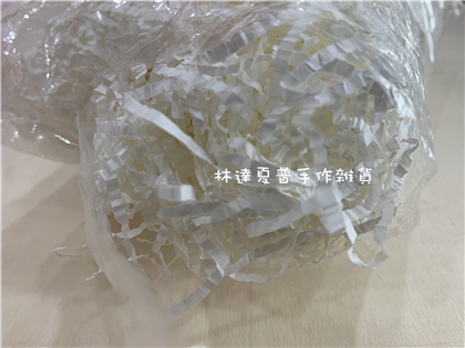 PR009彩色紙絲 白～每包10g20元