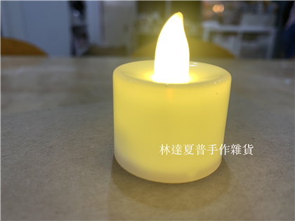 黃光蠟燭燈～3.5*3.5*4.5cm